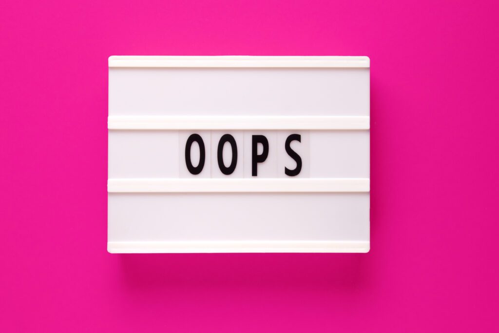 lightbox with word oops on pink background apolog 2022 10 11 23 34 30 utc scaled